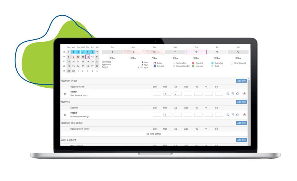 Time Entry & Reporting