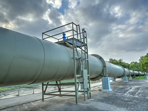 pipeline-under-cloudy-sky